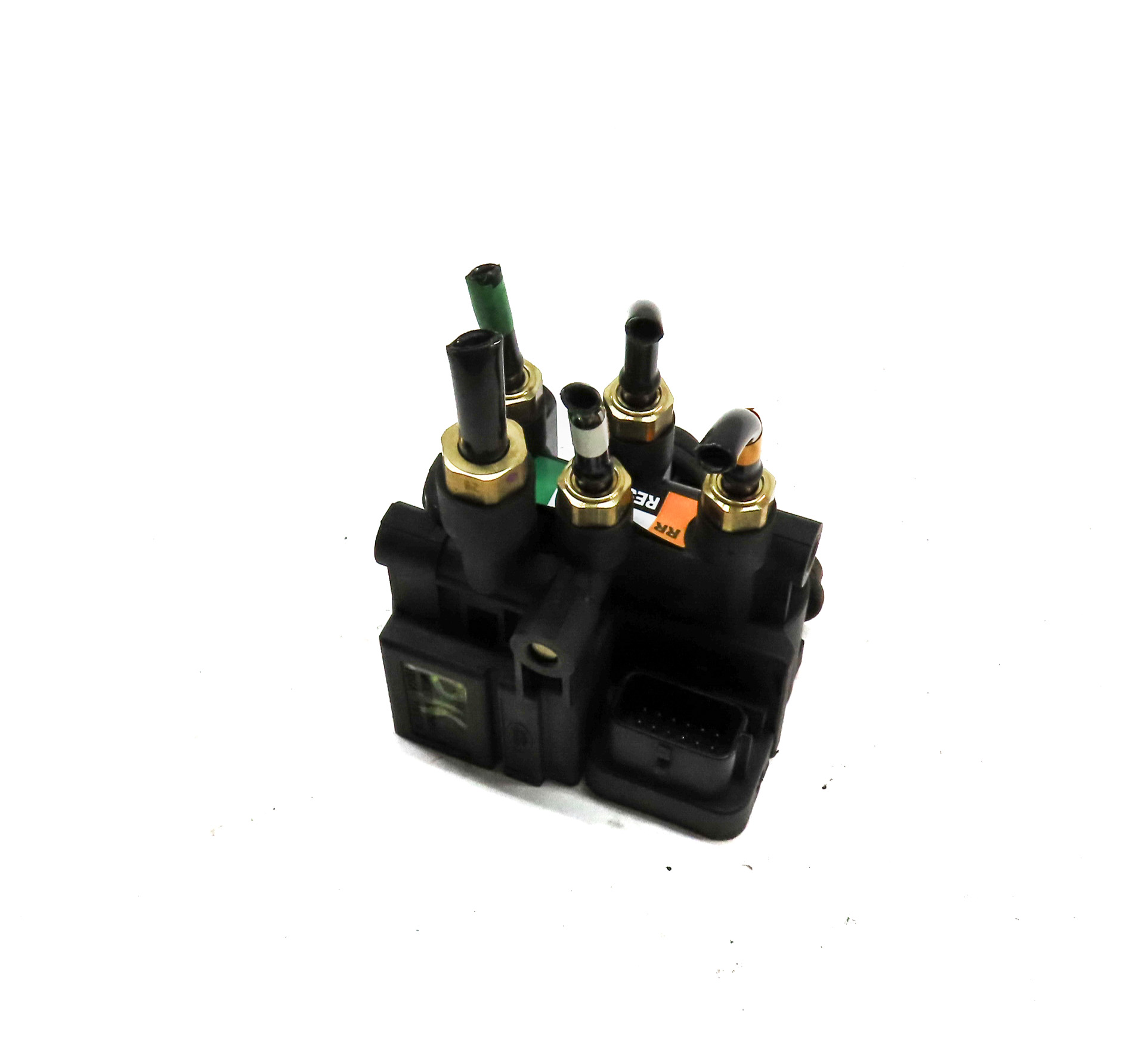 2016 LAND RANGE ROVER (L405) REAR AIR RIDE SUSPENSION CONTROL VALVE BLOCK — exact item pictured